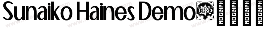 Sunaiko Haines Demo字体转换